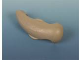 MANETTE 3-VOIES 2  GRIS AVEC LOGO - 14 CM