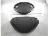 PR-PILLOW  OVAL WARPED CHARCOAL