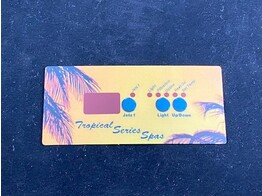 AUTOCOLLANT  TSC-18  2PN/BL  TROPICAL SERIES  4 TOUCHES
