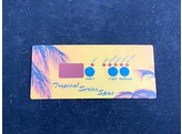 STICKER  L.A. SPAS TROPICAL  RECHTHOEK  3 KNOPPEN  1 POMP  TSC-18