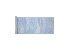 Virta seat cover 45 x 160 cm wit / lichtblauw