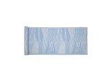Virta seat cover 45 x 160 cm wit / lichtblauw